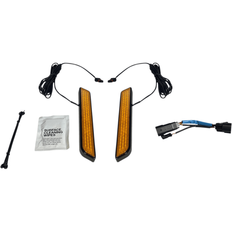 CUSTOM DYNAMICS LIGHT LED FORK AMB (CD - FORK - SS8 - AB) - DRIVEN Canada's Powersports CD - FORK - SS8 - AB