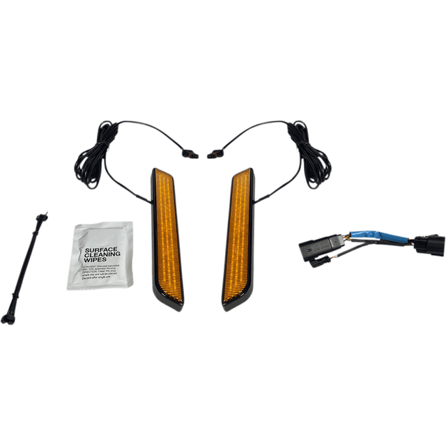 CUSTOM DYNAMICS LIGHT LED FORK AMB (CD - FORK - SS8 - AB) - DRIVEN Canada's Powersports CD - FORK - SS8 - AB