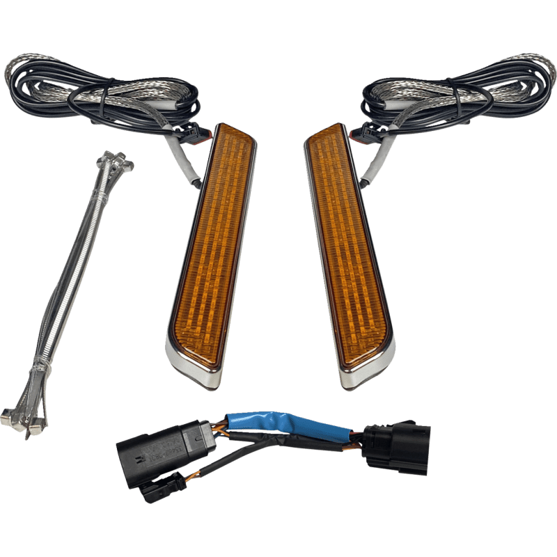CUSTOM DYNAMICS LIGHT LED FORK AMB (CD - FORK - SS8 - AC) - DRIVEN Canada's Powersports CD - FORK - SS8 - AC