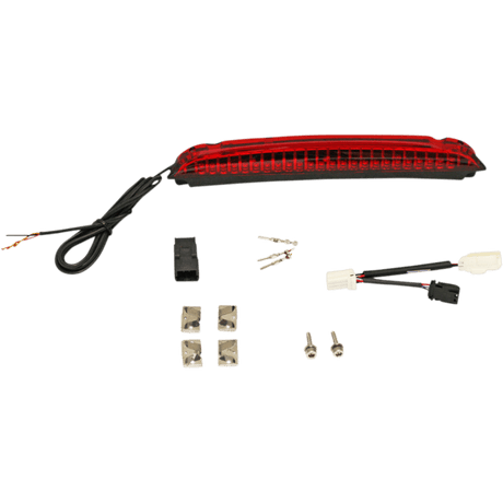CUSTOM DYNAMICS LIGHT LUGGAGE RACK (CD - LR - 03 - R) - DRIVEN Canada's Powersports CD - LR - 03 - R