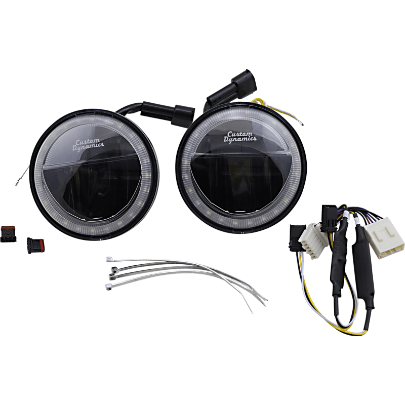 CUSTOM DYNAMICS LAMP 4.5" W/AMB FLHT (CDTB - 45 - AW - 3B) - DRIVEN Canada's Powersports CDTB - 45 - AW - 3B