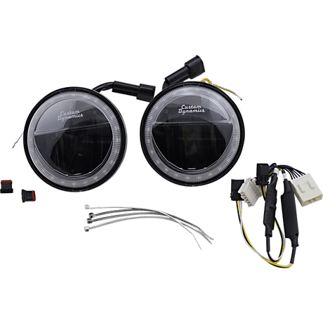 CUSTOM DYNAMICS LAMP 4.5" W/AMB FLHT (CDTB - 45 - AW - 3B) - DRIVEN Canada's Powersports CDTB - 45 - AW - 3B