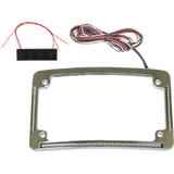 CUSTOM DYNAMICS FRAME LIC W/RED LED - DRIVEN Canada's Powersports TF08 - C
