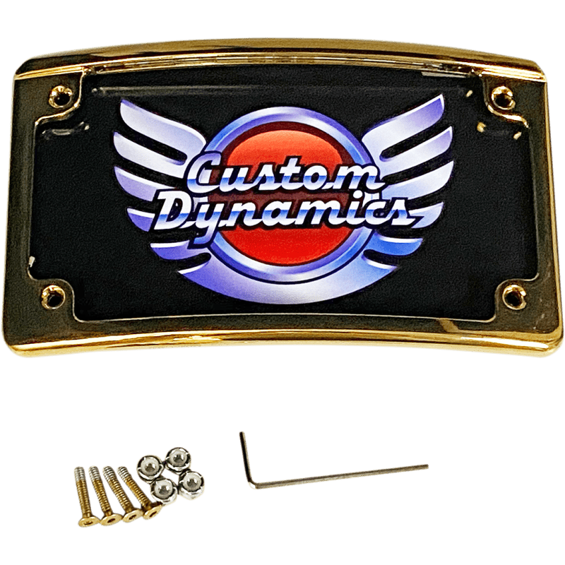 CUSTOM DYNAMICS FRAME LICENSE LED - DRIVEN Canada's Powersports LPF - RAD - G - LP