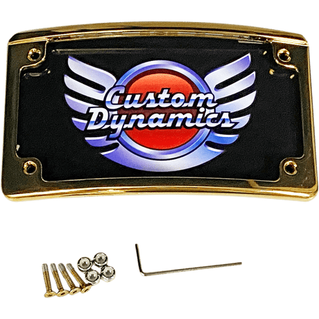 CUSTOM DYNAMICS FRAME LICENSE LED - DRIVEN Canada's Powersports LPF - RAD - G - LP