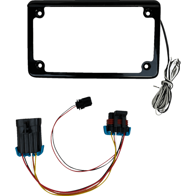 CUSTOM DYNAMICS FRAME LICENSE PLATE W/TAG FOR SXS - DRIVEN Canada's Powersports CD - LPF - RZR2