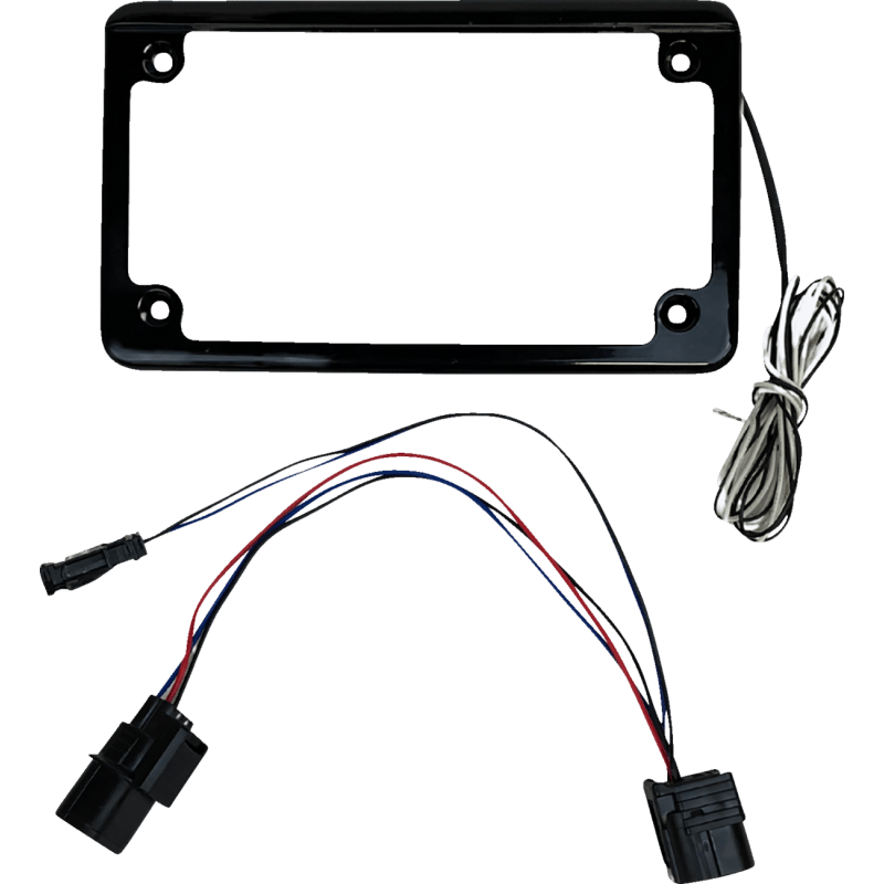 CUSTOM DYNAMICS FRAME LICENSE PLATE W/TAG FOR SXS - DRIVEN Canada's Powersports CD - LPF - TA