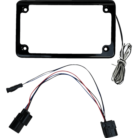 CUSTOM DYNAMICS FRAME LICENSE PLATE W/TAG FOR SXS - DRIVEN Canada's Powersports CD - LPF - TA