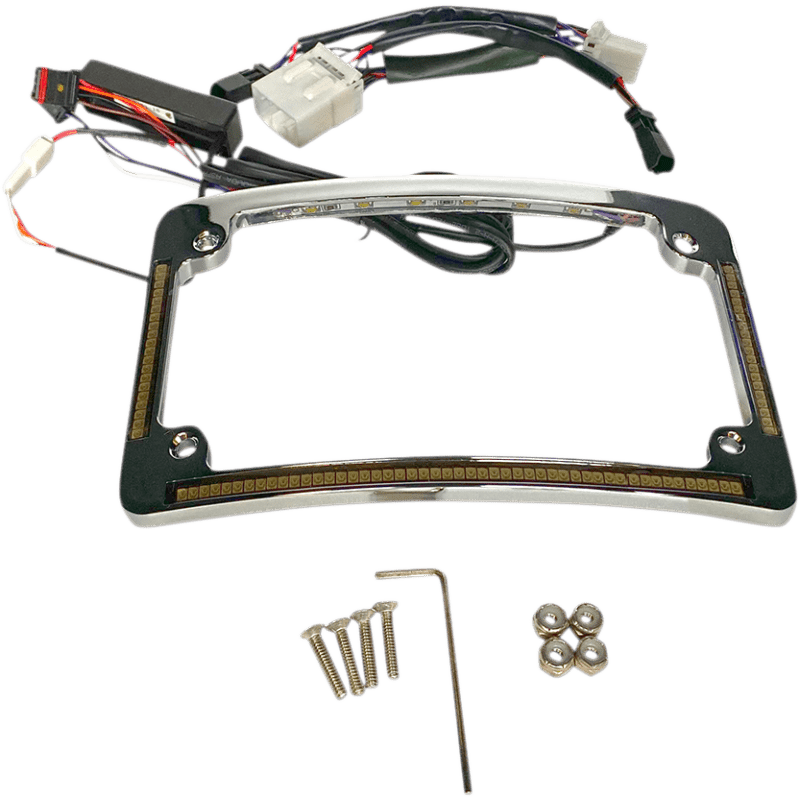 CUSTOM DYNAMICS FRAME LP 96 - 10 CHROME - DRIVEN Canada's Powersports TF05 - HD - C