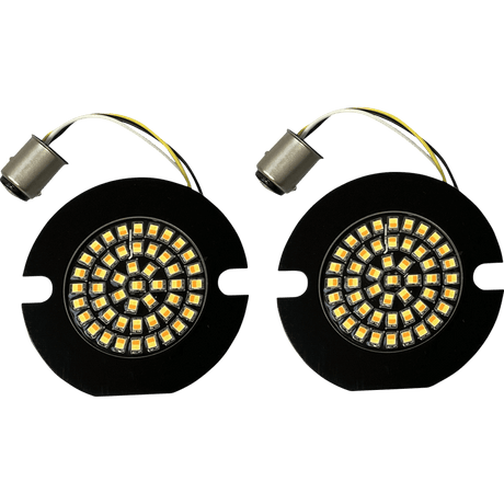 CUSTOM DYNAMICS INSERT LED TSIGNL AMB/WHT (PR) (GEN - 4 - AW - 1157T) - DRIVEN Canada's Powersports GEN - 4 - AW - 1157T