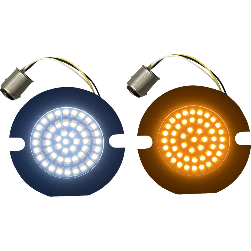 CUSTOM DYNAMICS INSERT LED TSIGNL AMB/WHT (PR) (GEN - 4 - AW - 1157T) - DRIVEN Canada's Powersports GEN - 4 - AW - 1157T