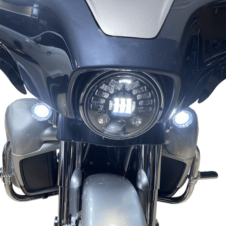 CUSTOM DYNAMICS HEADLAMP 7"ADPTV IND - DRIVEN Canada's Powersports PB - 7A - IND - B