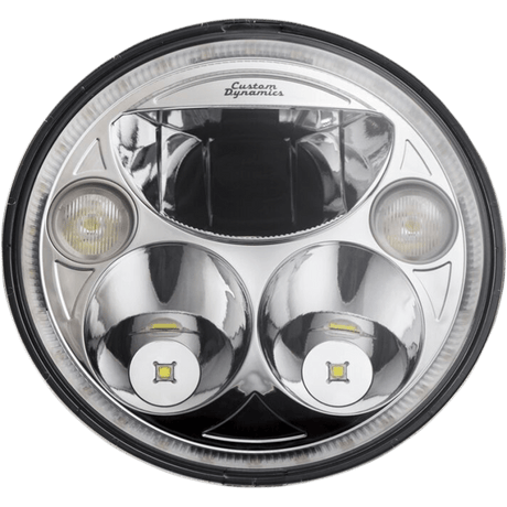 CUSTOM DYNAMICS HEADLIGHT 7" CHIEF - DRIVEN Canada's Powersports CDTB - 7 - I - C