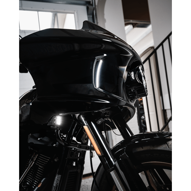 CUSTOM DYNAMICS HEADLIGHT LED SHARK DEMON 2 (SD2 - LRST - W) - DRIVEN Canada's Powersports SD2 - LRST - W