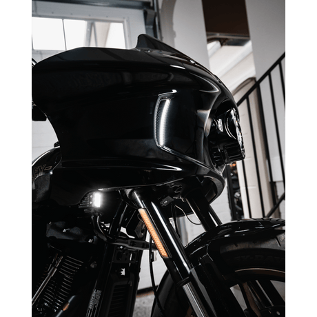 CUSTOM DYNAMICS HEADLIGHT LED SHARK DEMON 2 (SD2 - LRST - W) - DRIVEN Canada's Powersports SD2 - LRST - W