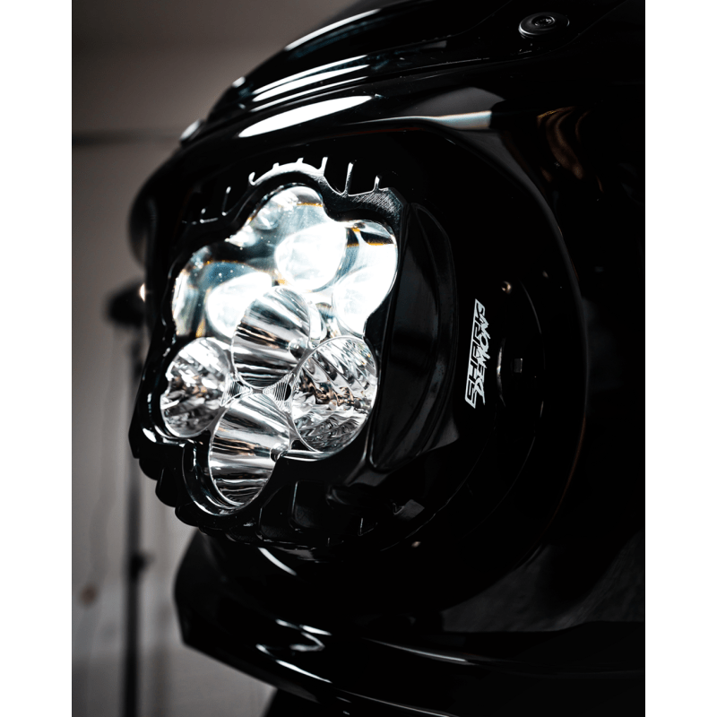 CUSTOM DYNAMICS HEADLIGHT LED SHARK DEMON 2 (SD2 - LRST - W) - DRIVEN Canada's Powersports SD2 - LRST - W