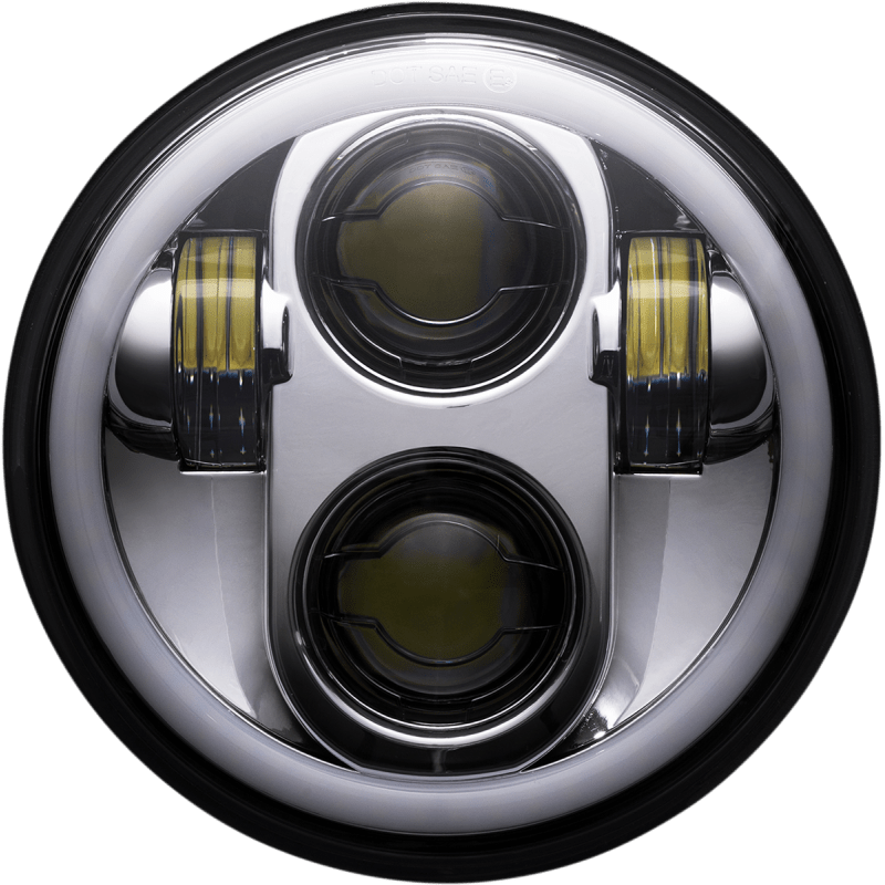 CUSTOM DYNAMICS HEADLIGHT PG 5.75"HALO C (PG - 575 - C) - DRIVEN Canada's Powersports PG - 575 - C
