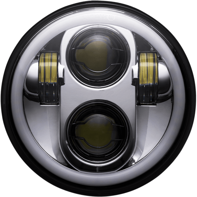 CUSTOM DYNAMICS HEADLIGHT PG 5.75"HALO C (PG - 575 - C) - DRIVEN Canada's Powersports PG - 575 - C