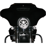 CUSTOM DYNAMICS HEADLIGHT TRUEBEAM 7" - DRIVEN Canada's Powersports CDTB - 7 - B
