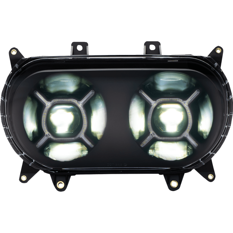 CUSTOM DYNAMICS HEADLIGHTS DBLX LED - DRIVEN Canada's Powersports CD - RG - H - B