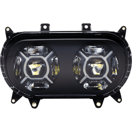 CUSTOM DYNAMICS HEADLIGHTS DBLX LED - DRIVEN Canada's Powersports CD - RG - H - B