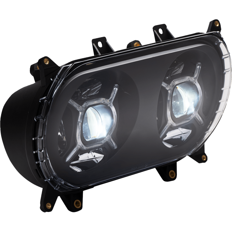 CUSTOM DYNAMICS HEADLIGHTS DBLX LED - DRIVEN Canada's Powersports CD - RG - H - B