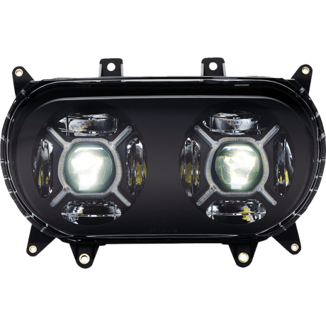 CUSTOM DYNAMICS HEADLIGHTS DBLX LED - DRIVEN Canada's Powersports CD - RG - H - B