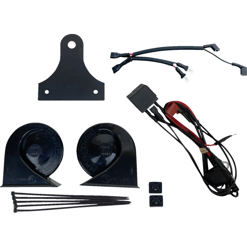 CUSTOM DYNAMICS HORN KIT DUAL 109DB ELECTROMAGNETIC (CD - HORN - DUAL) - DRIVEN Canada's Powersports CD - HORN - DUAL