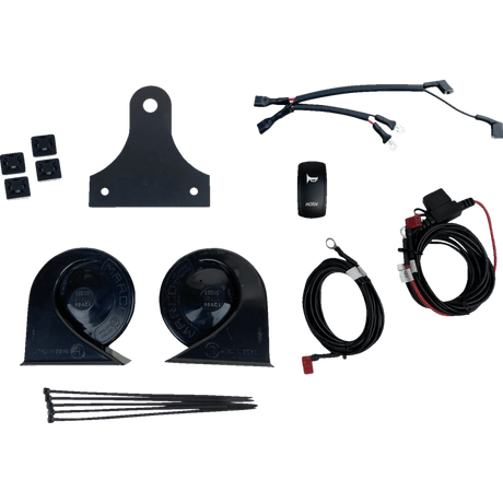 CUSTOM DYNAMICS HORN KIT DUAL W/SWTCH 109DB ELECTROMAGNETIC (CD - HORN - SXS) - DRIVEN Canada's Powersports CD - HORN - SXS