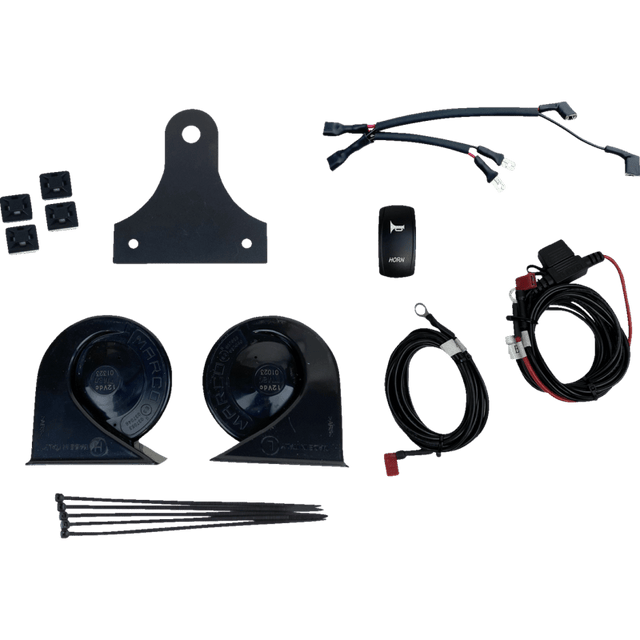 CUSTOM DYNAMICS HORN KIT DUAL W/SWTCH 109DB ELECTROMAGNETIC (CD - HORN - SXS) - DRIVEN Canada's Powersports CD - HORN - SXS