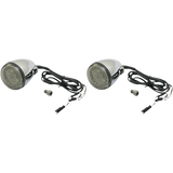 CUSTOM DYNAMICS IND FRNT TURN SIGNAL, HALO & AMBER CHROME PR - DRIVEN Canada's Powersports PB - IND - FTS - AW - C