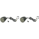 CUSTOM DYNAMICS IND FRNT TURN SIGNAL, HALO & AMBER - GLOSS BLCK PR - DRIVEN Canada's Powersports PB - IND - FTS - AW - B