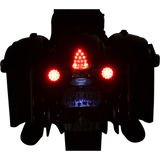 CUSTOM DYNAMICS INDIAN REAR TURN SIGNAL WITH RED LED GLOSS (PAIR) - DRIVEN Canada's Powersports PB - IND - RTS - R - B