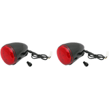 CUSTOM DYNAMICS INDIAN REAR TURN SIGNAL WITH RED LED GLOSS (PAIR) - DRIVEN Canada's Powersports PB - IND - RTS - R - B