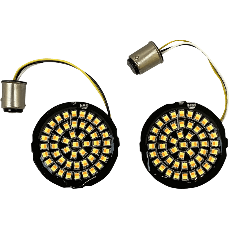 CUSTOM DYNAMICS INSERT LED TSIGNL AMB/WHT (PR) (GEN - 4 - AW - 1157) - DRIVEN Canada's Powersports GEN - 4 - AW - 1157