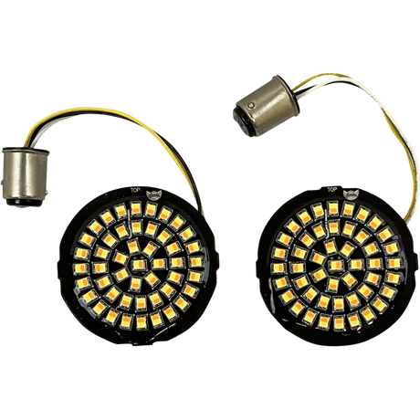 CUSTOM DYNAMICS INSERT LED TSIGNL AMB/WHT (PR) (GEN - 4 - AW - 1157) - DRIVEN Canada's Powersports GEN - 4 - AW - 1157