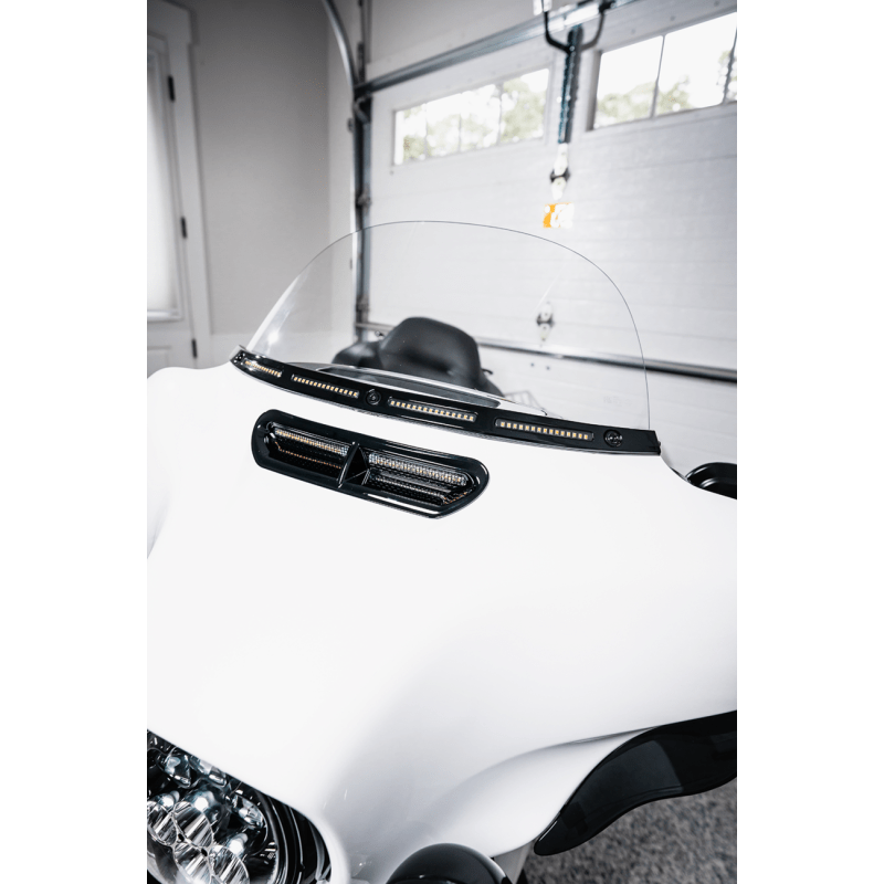 CUSTOM DYNAMICS INSERT LEDVENT AM/WHT - DRIVEN Canada's Powersports CD - VENT - AW2 - BB