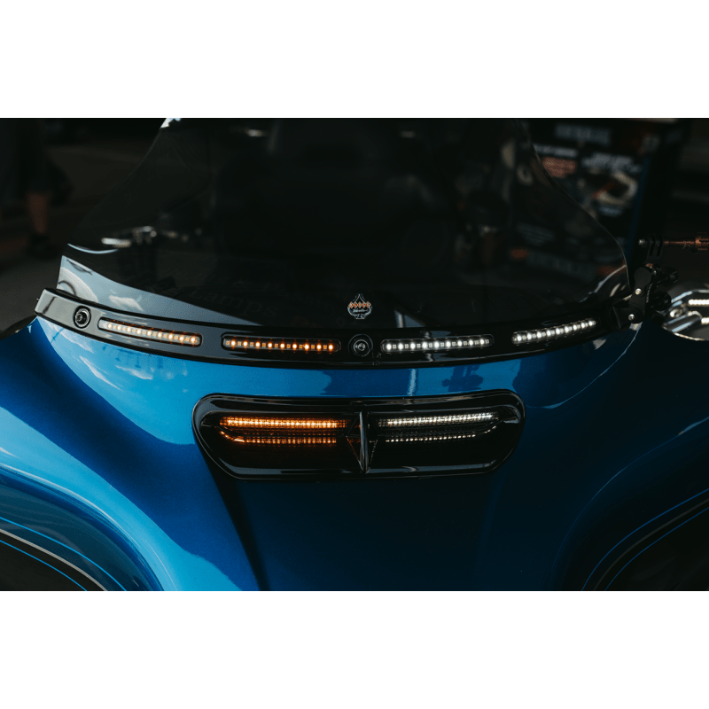 CUSTOM DYNAMICS INSERT LEDVENT AM/WHT - DRIVEN Canada's Powersports CD - VENT - AW2 - BB