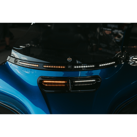 CUSTOM DYNAMICS INSERT LEDVENT AM/WHT - DRIVEN Canada's Powersports CD - VENT - AW2 - BB