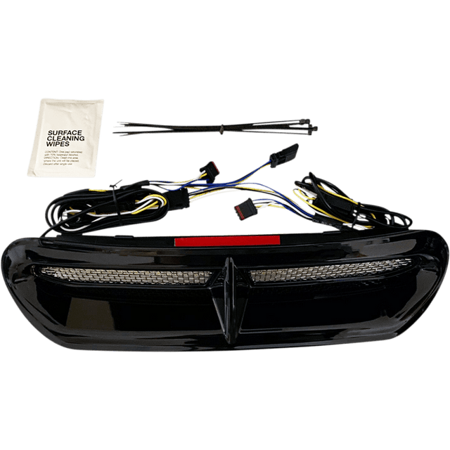 CUSTOM DYNAMICS INSERT LEDVENT BLK/STNL (CD - VENT - AW2 - B) - DRIVEN Canada's Powersports CD - VENT - AW2 - B