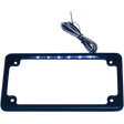 CUSTOM DYNAMICS LED LICENSE PLT FRAME - DRIVEN Canada's Powersports LPF - HRZ - B - LP