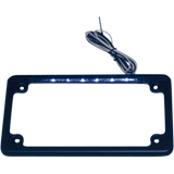 CUSTOM DYNAMICS LED LICENSE PLT FRAME - DRIVEN Canada's Powersports LPF - HRZ - B - LP