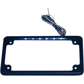 CUSTOM DYNAMICS LED LICENSE PLT FRAME - DRIVEN Canada's Powersports LPF - HRZ - B - LP