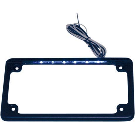 CUSTOM DYNAMICS LED LICENSE PLT FRAME - DRIVEN Canada's Powersports LPF - HRZ - B - LP