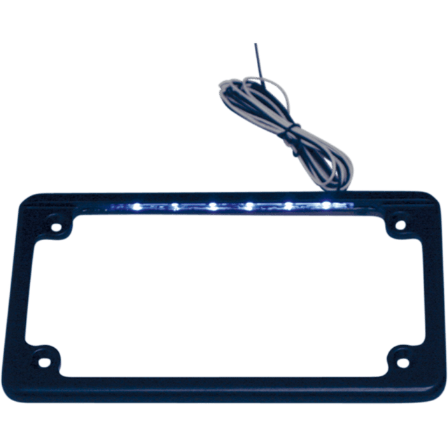 CUSTOM DYNAMICS LED LICENSE PLT FRAME - DRIVEN Canada's Powersports LPF - HRZ - B - LP