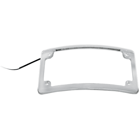 CUSTOM DYNAMICS LED LIC/PLATE FRAME CHROME (LPF - RAD - C - LP) - DRIVEN Canada's Powersports LPF - RAD - C - LP