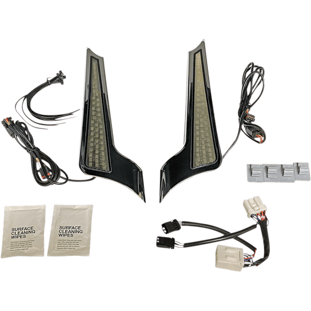 CUSTOM DYNAMICS LED PANELS CHR/SMKLNS (FASCIADC - HDC) - DRIVEN Canada's Powersports FASCIADC - HDC