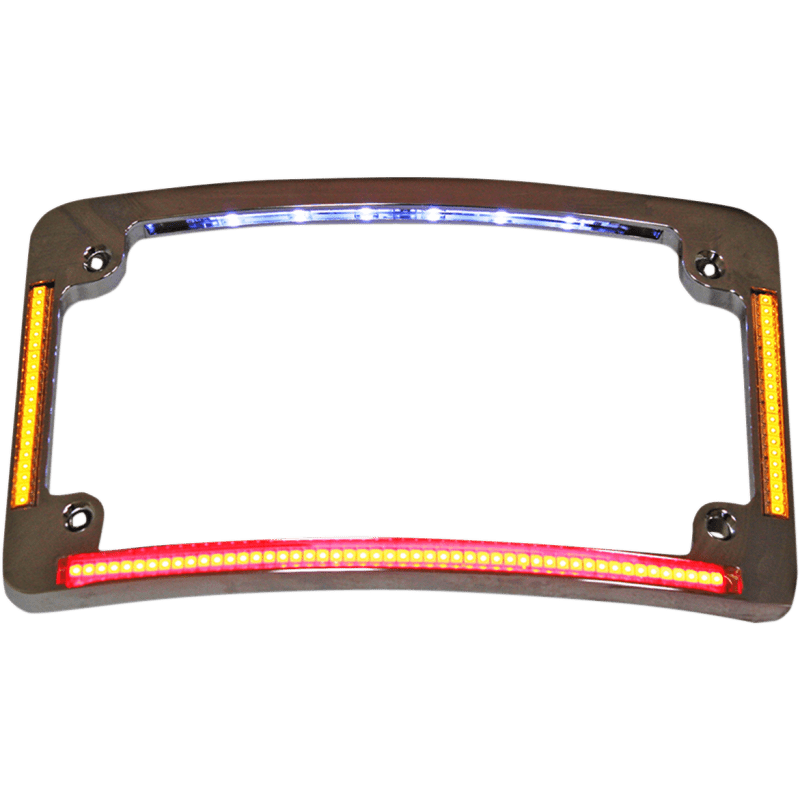 CUSTOM DYNAMICS LIC/PLT FRAME RADIUS - DRIVEN Canada's Powersports TF05 - B