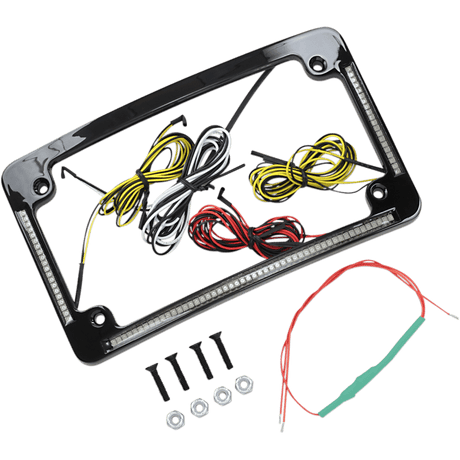 CUSTOM DYNAMICS LIC/PLT FRAME RADIUS - DRIVEN Canada's Powersports TF05 - B