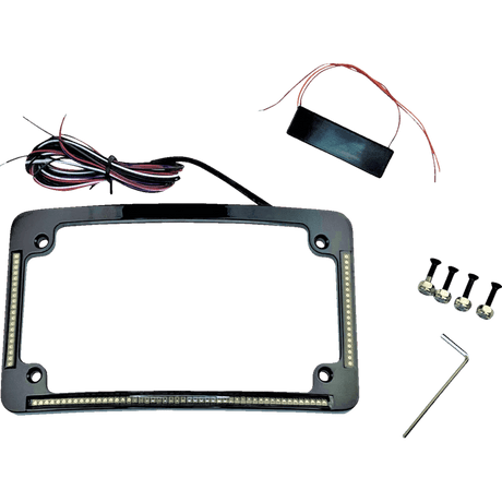CUSTOM DYNAMICS LIC/PLT FRAME RADIUS - DRIVEN Canada's Powersports TF05 - B